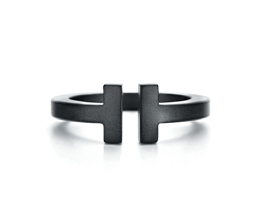 Tiffany Black-Coated Ring