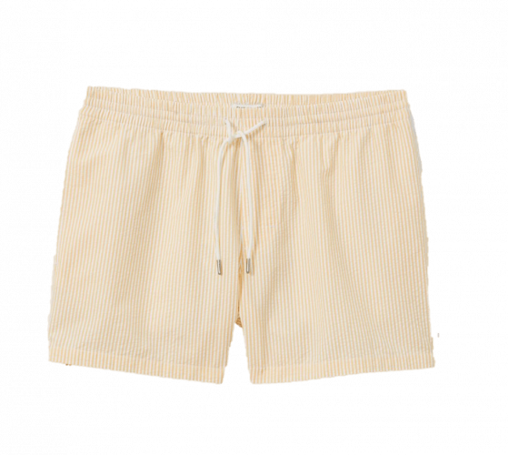 Club Monaco Arlen seersucker swim trunks
