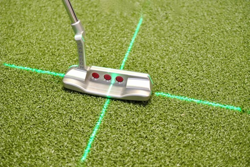 Eyeline golf groove laser training aid