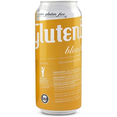 Can of Glutenberg Gluten Free beer
