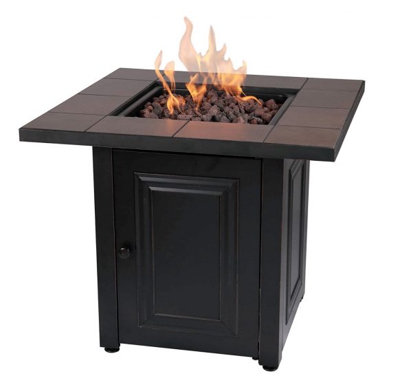 Outdoor Accents Vanderbuilt 28 in Gas Fire Pit