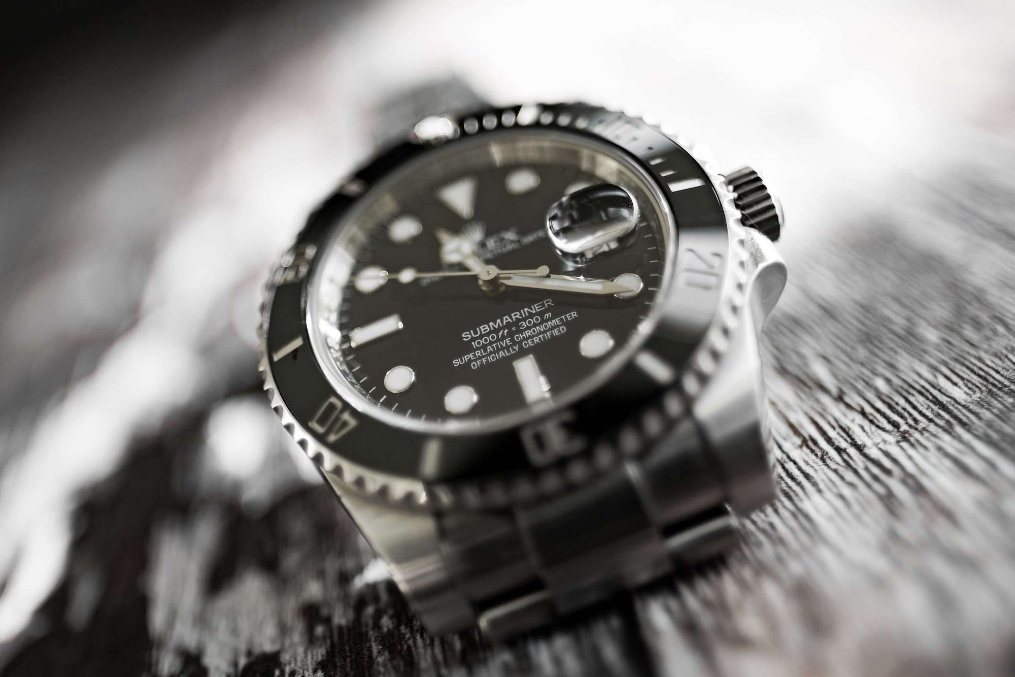 Rolex Submariner close-up