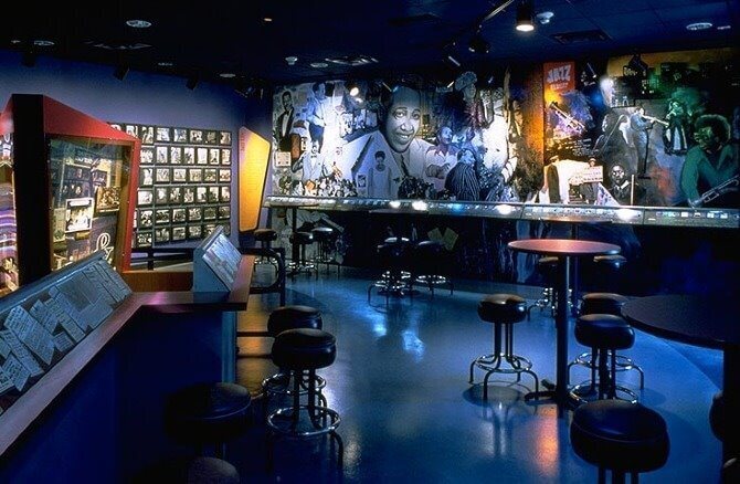 Blue Room Bar at the Jazz Museum in Kansas City