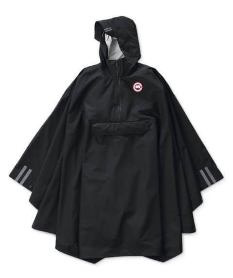 Canada Goose rain poncho in black