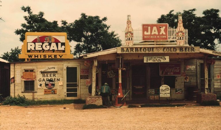 Frenchie's Bar in Melrose Louisiana circa 1930