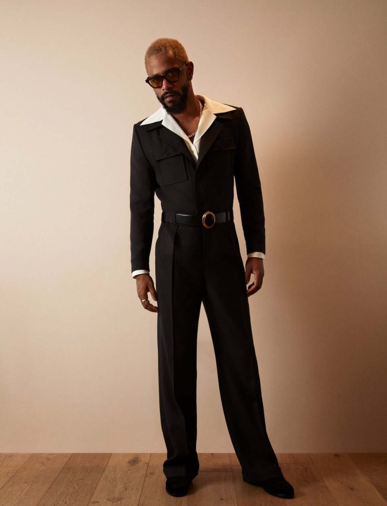 LaKeith Stanfield YSL Academy Awards outfit Pic 2