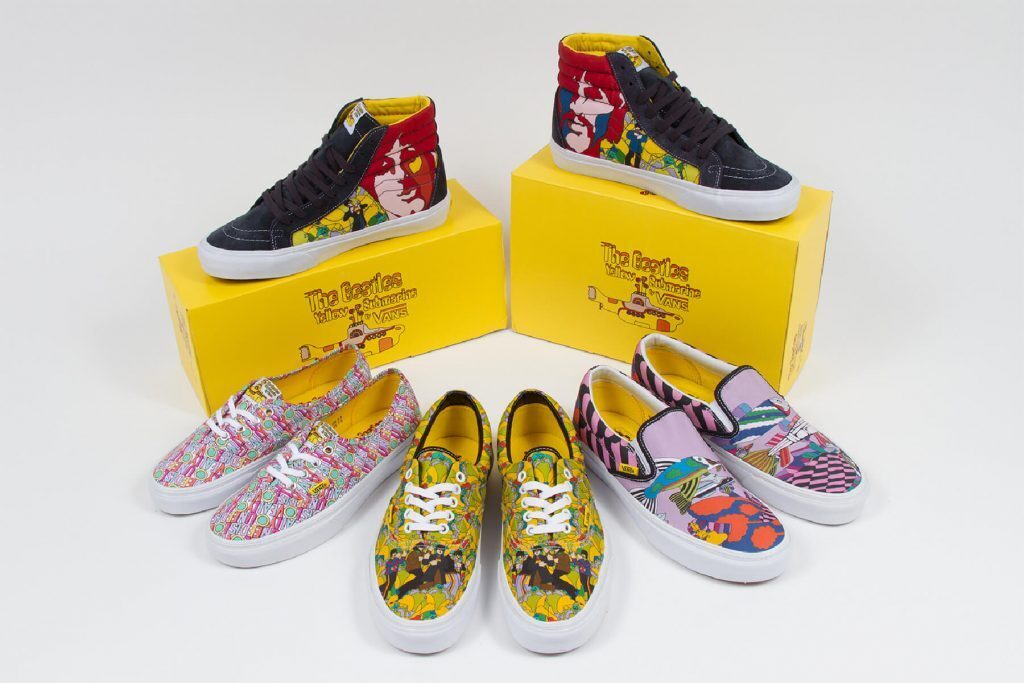 Vans x Beatles collab shoe