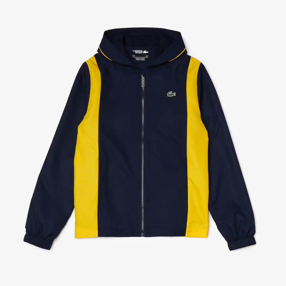 Lacoste Sport colorblock lightweight track jacket