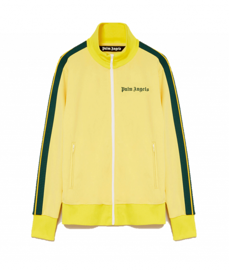 Palm Angels yellow track jacket