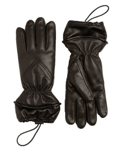 Bottega Veneta cashmere-lined leather gloves