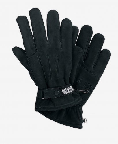 Barbour leather gloves