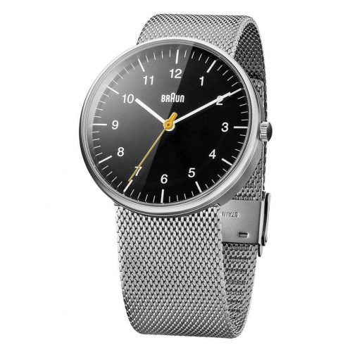 Braun Gents watch with mesh strap