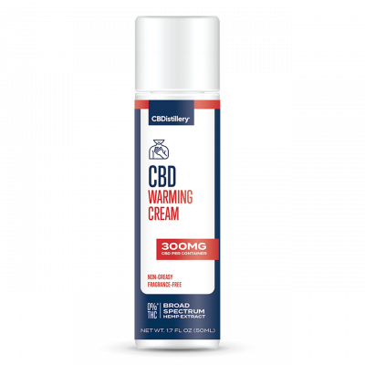 CBDistillery CBD warming cream