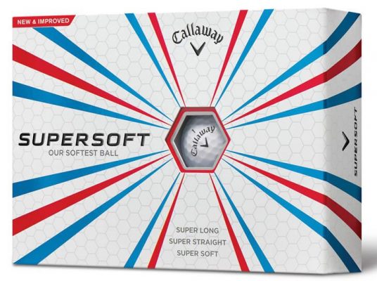 Callaway SuperSoft golf balls