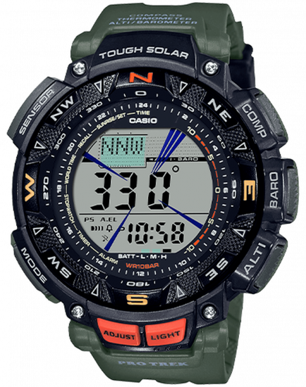 Casio Pro Trek PRG 270-1 Triple Sensor watch