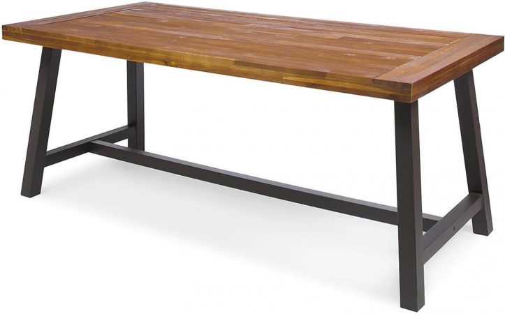 Christopher Knight Home Outdoor Acacia Wood Coffee Table