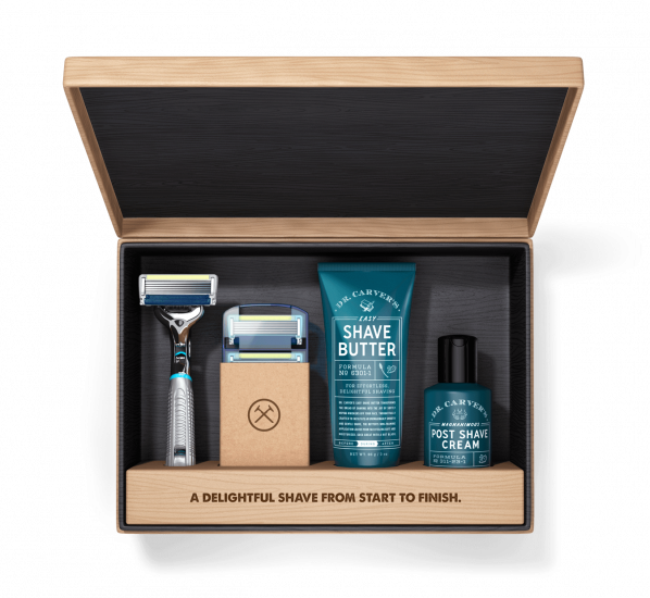 Dollar Shave Club box display