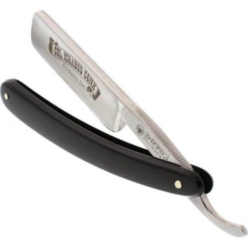 Dovo 6/8” Straight Razor with Black Handle