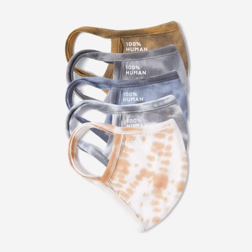 Everlane tie-dye face mask 5-pack