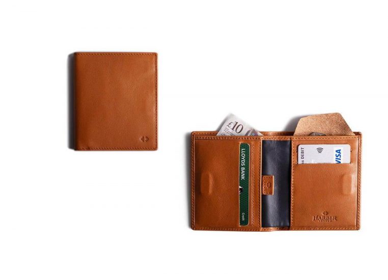 Harber London Leather Bifold Wallet