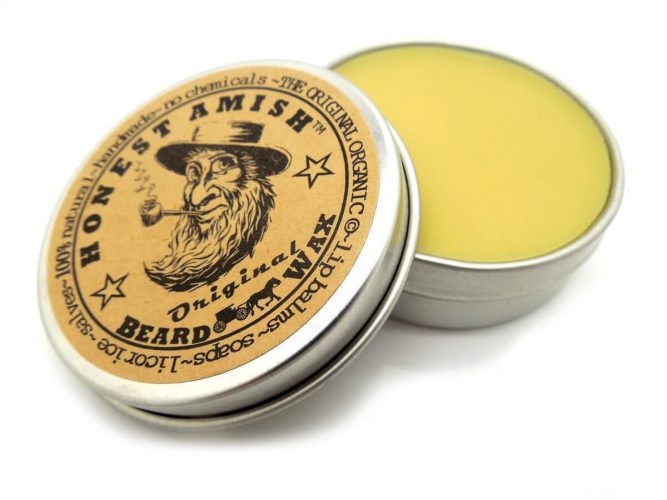 Honest Amish beard wax