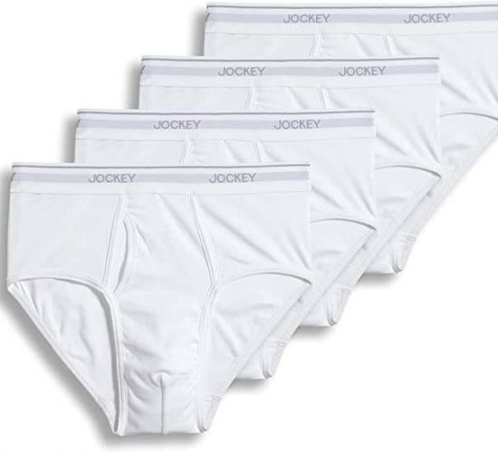 White Jockey briefs 4-pack