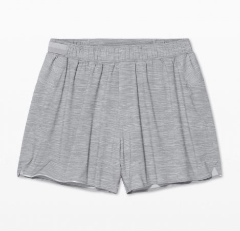 Lululemon Surge Running Shorts in grey