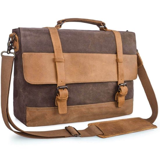 Best Men’s Leather Work Bags – Review - QMan 2021