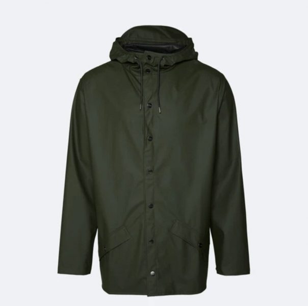 Rains jacket in green