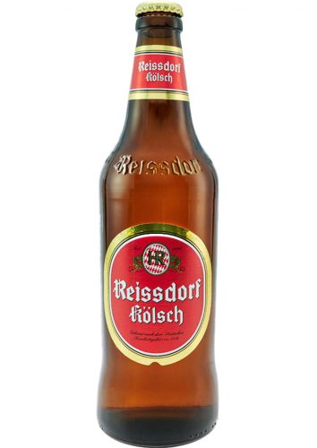 Bottle of Reissdorf Kölsch beer