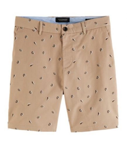 Scotch & Soda printed chino shorts