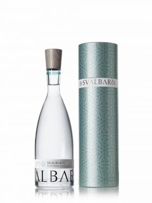 Bottle of Svalbardi water with gift tube