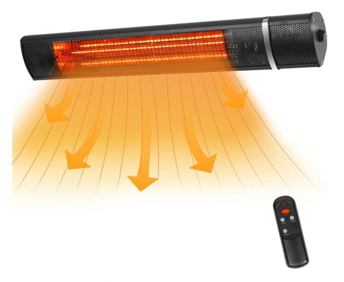 VQVG Infared Heater With Remote