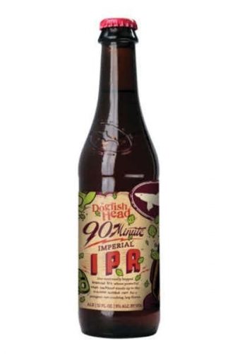 Bottle of Dogfish Head 90 Minute IPA beer