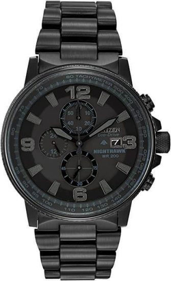 Citizen Men’s Eco-Drive Nighthawk Watch