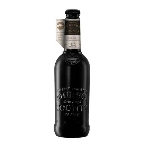 Bottle of Goose Island Bourbon County Brand Stout