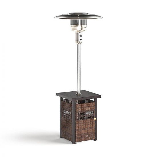 Hampton Bay All Weather Gas Patio Heater in Wicker