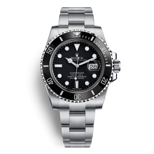 Rolex Submariner with black bezel